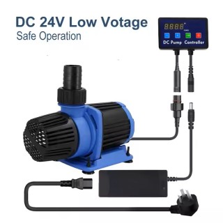 Amazon.co.jp: HSBAO DEP-6000 吐出量6500L/H (毎分108L) 揚程4m DCポンプ 水中ポンプ 水槽ポンプ 省エネ  低騒音 99段階流量調整 オーバーフロー水槽に最適60 : ペット用品